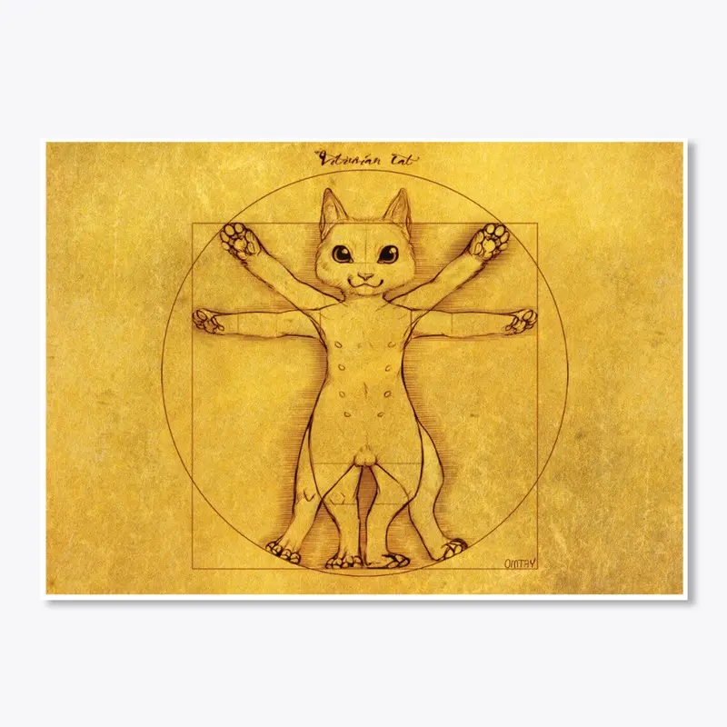 Vitruvian Cat