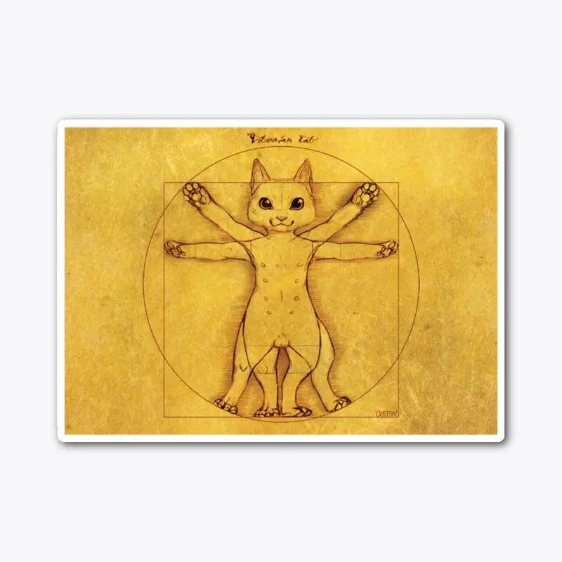 Vitruvian Cat